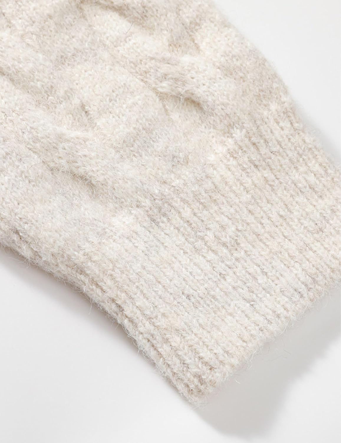 Vamtac Men’s Relaxed Oversized Knit Sweater, Casual Loose Fit Pullover, Soft Cozy Fall Winter Knitwear