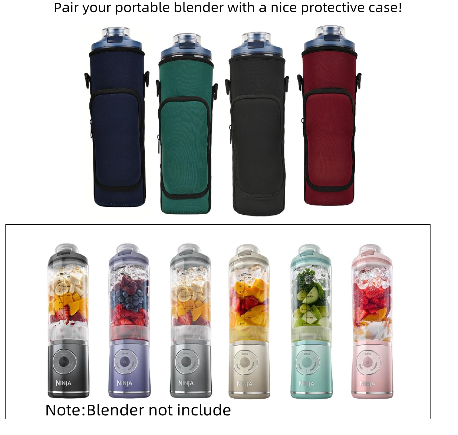 Amazon.com: AF-WAN Blast Max Portable Blender Storage Case Bag