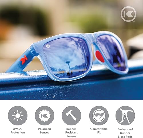 Miniatura 4 de Knockaround Torrey Pines and Sport - Gafas de sol polarizadas para hombres y mujeres, lentes resistentes a impactos y protección completa UV400