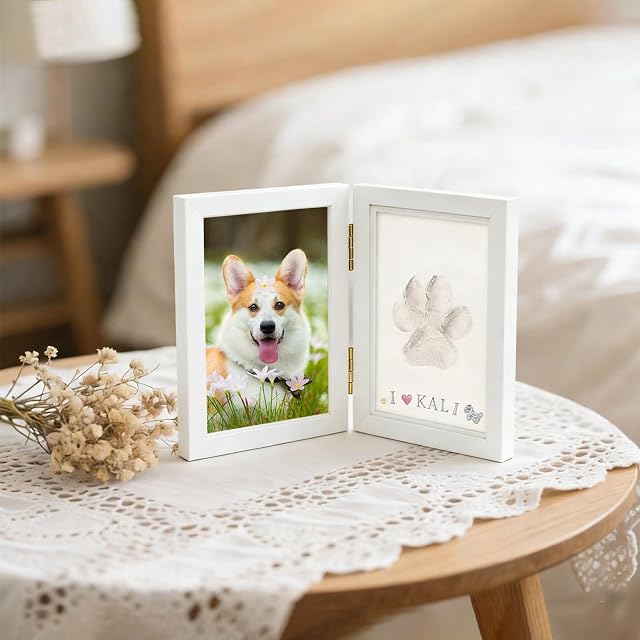 Foto 7 de 7 de FuYelng Juego de Impresiones Huellas Perro y Gato Arcilla 3D 23.3×15,5 cm