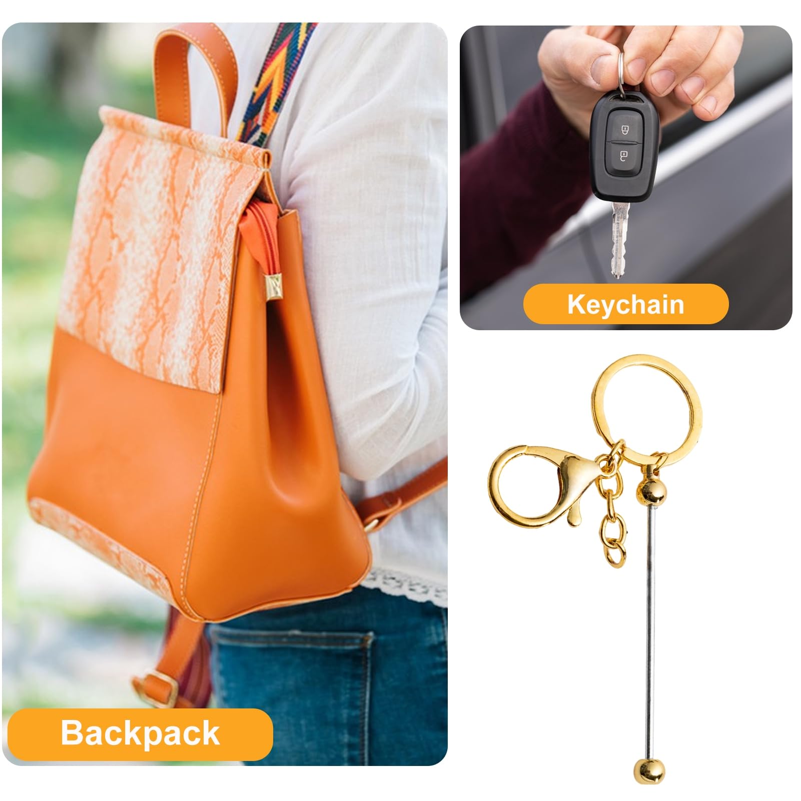 DIY | Sleutelhanger met lintjes - Kraaltjes van Renate