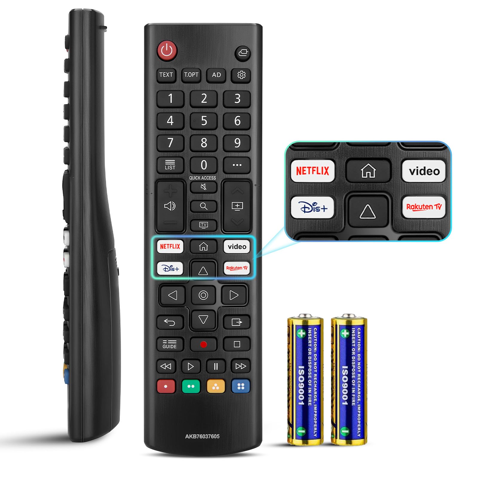 per Telecomando-LG-Smart-TV, Universale per LG TV originale, Con Batterie