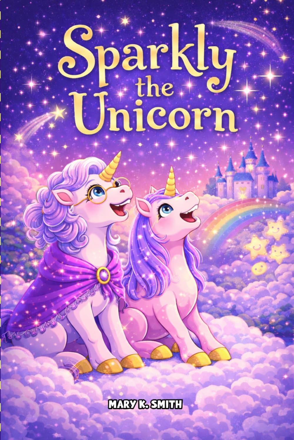 Sparkly the Unicorn and the Star That Lost Its Song: A Sweet Unicorn Story About Kindness, Confidence, and Friendship (Ages 4–8) (Sparkly the Unicorn Adventures)