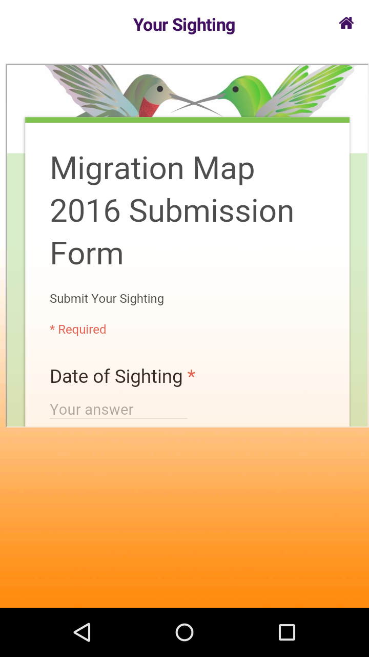 Hummingbird App Hummingbird Tracker - App on Amazon Appstore