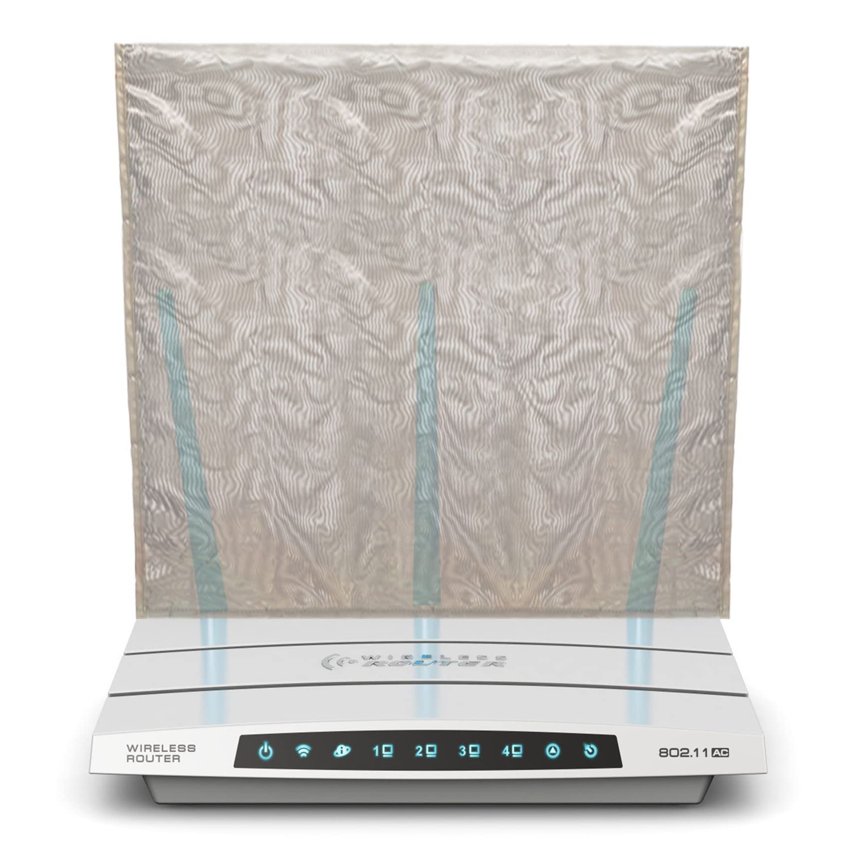 ZXCVB WiFi Router Cover, EMF Radiation Protection Cover, Emf Faraday Cage, Shielding EMF/WIFI/5G/RF, Guard Your and Family Health,13.8INx15.7IN