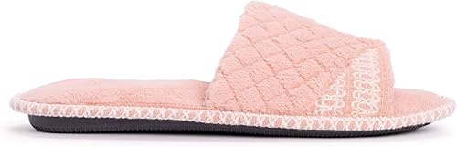 Miniatura 5 de MUK LUKS Pantuflas Sally Micro Chenille para mujer