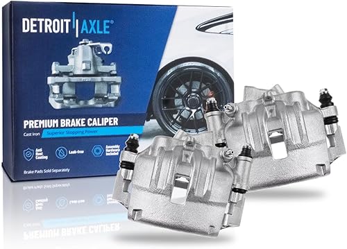 Miniatura 188 de Detroit Axle - Pinza de freno delantera derecha con soporte de repuesto para Chevrolet Equinox Captiva Sport Pontiac Torrent Saturn Vue Suzuki XL-7