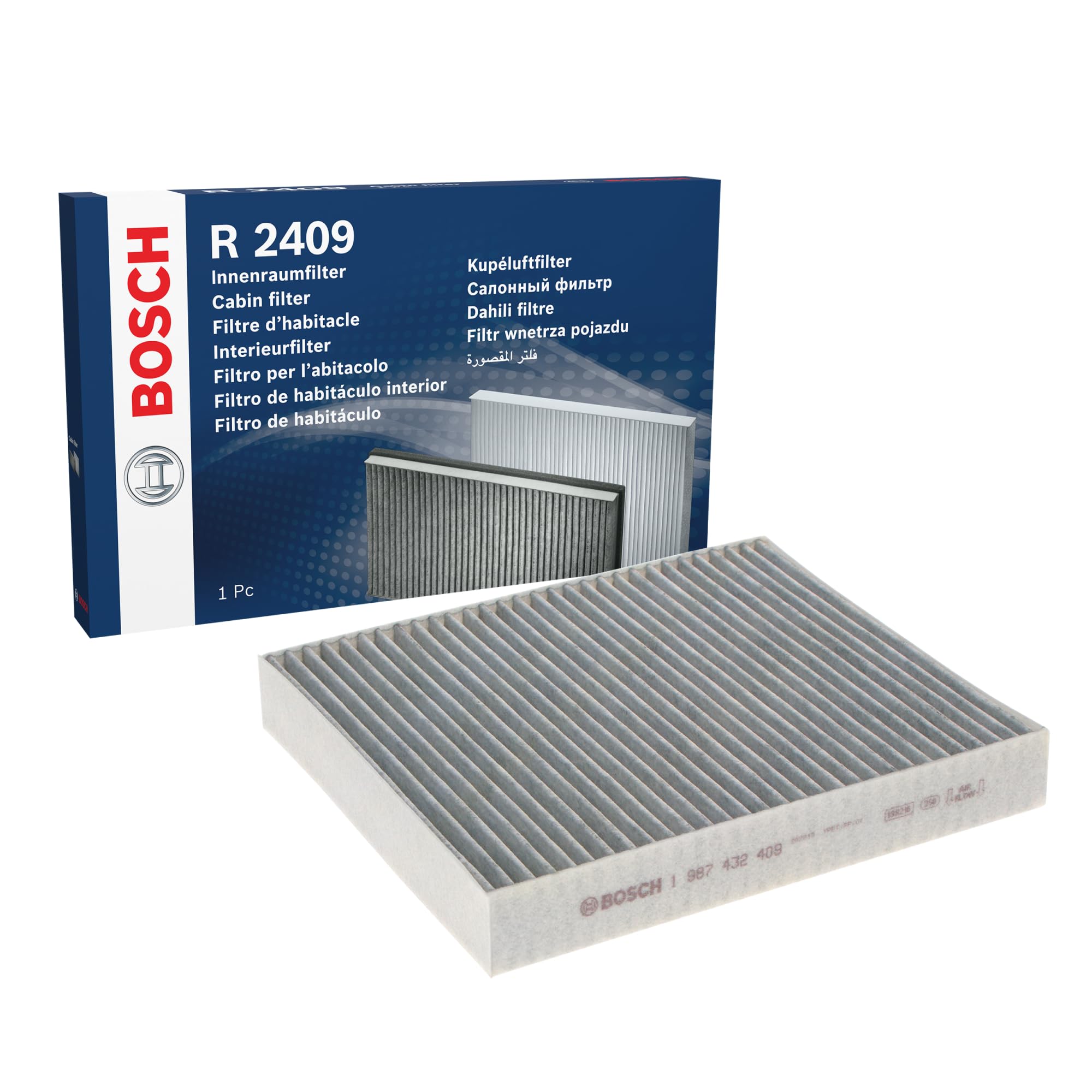 Bosch R2409 Aktivkohle Innenraumfilter - Ersatzfilter