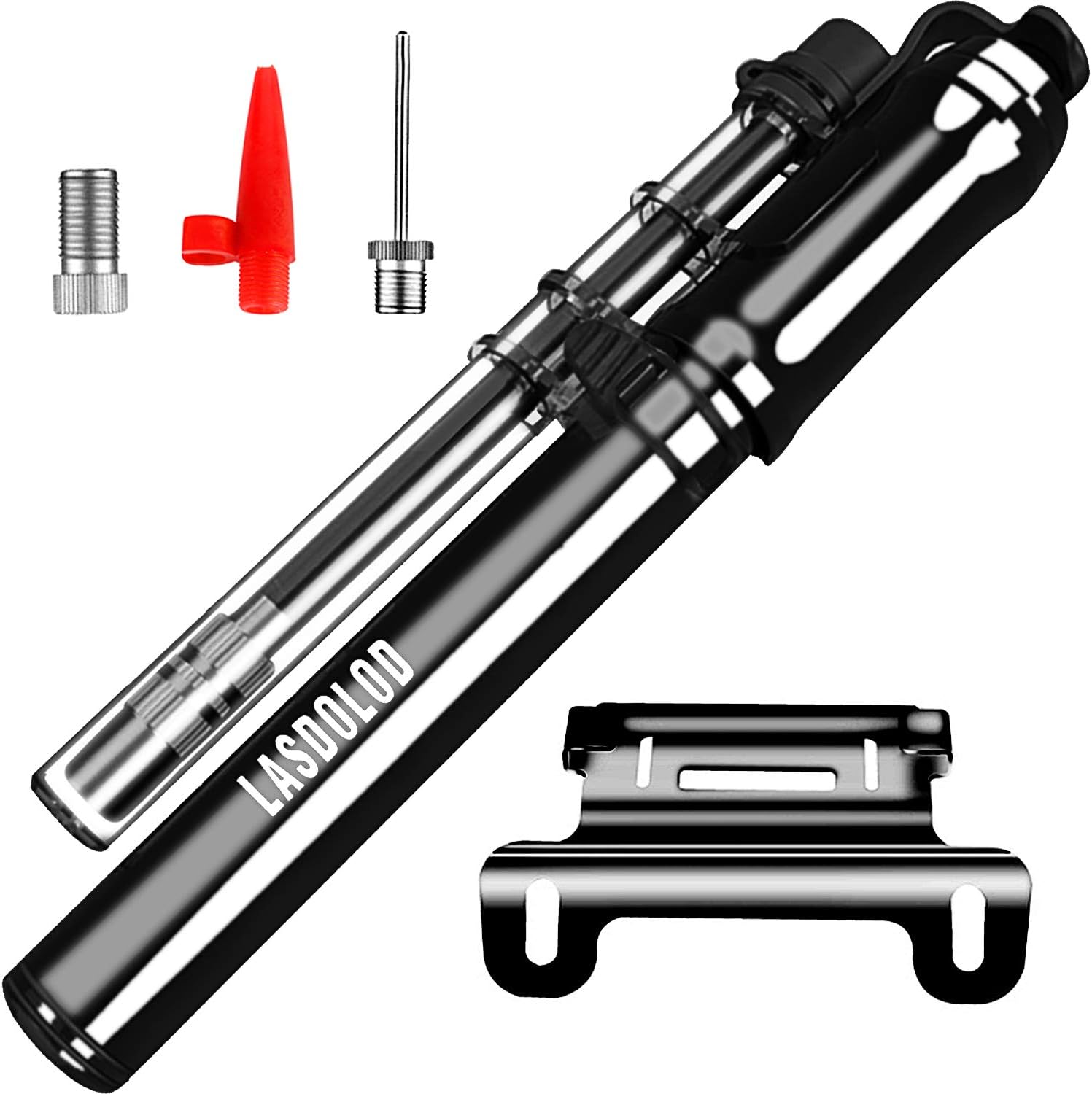 Bike Pump, Bicycle Pump Fits Schrader & Presta Bike Tire