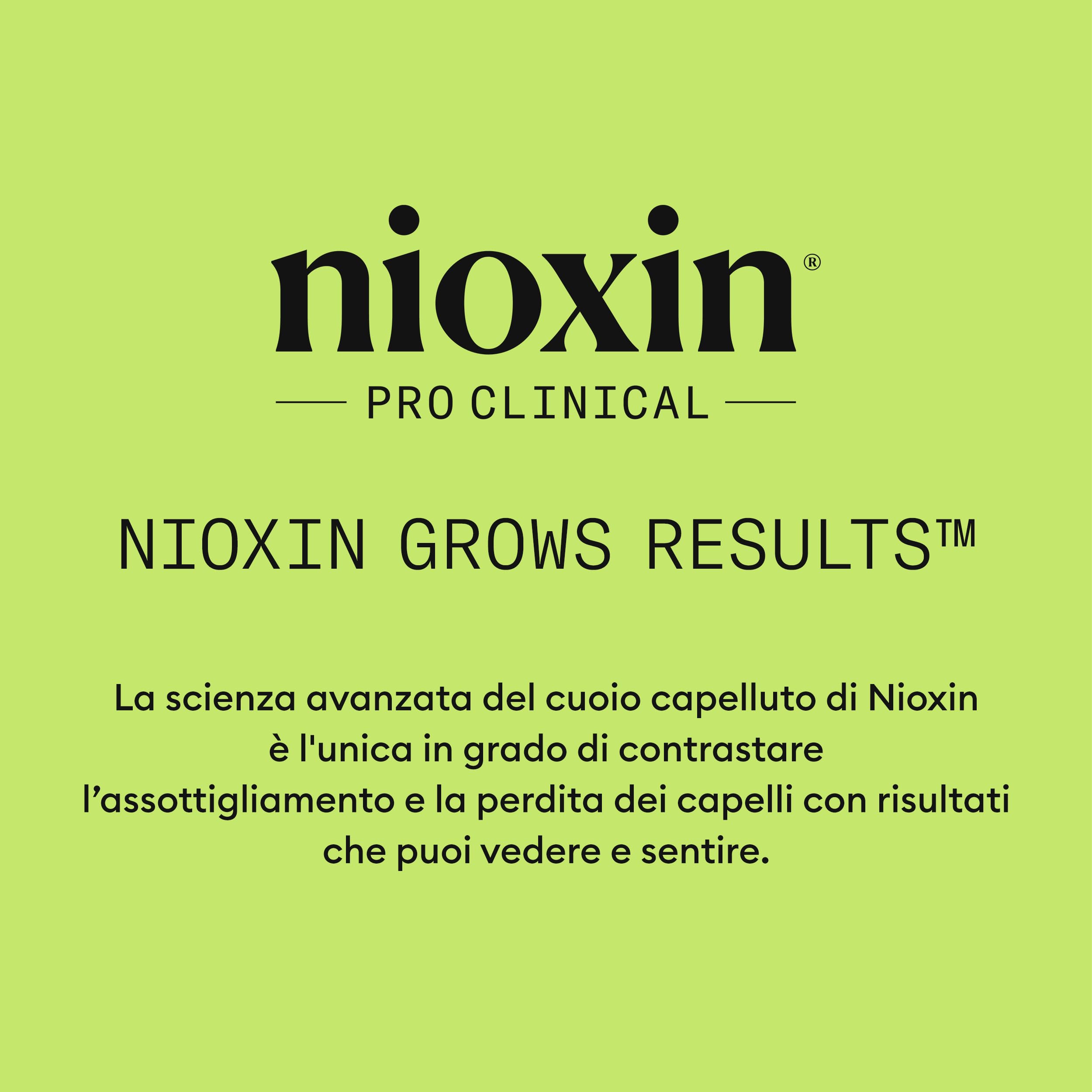 Nioxin Scalp + Hair Thickening Sistema 2 Shampoo, Balsamo, Trattamento Cuoio Capelluto per Capelli Naturali con Assottigliamento Avanzato