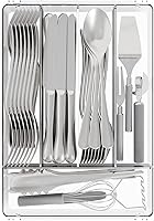 Yieach Clear BPA-Free Silverware Organizer Tray - 9 Inch Wide Drawer Divider for Forks Spoons Utensils Kitchen Flatware Holder