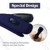 Vista 6 de HSWAI Paquete de 3 clips de repuesto para Fitbit Inspire 2/Fitbit Inspire 3, clip de silicona suave y cómodo de protección de 360°, accesorio