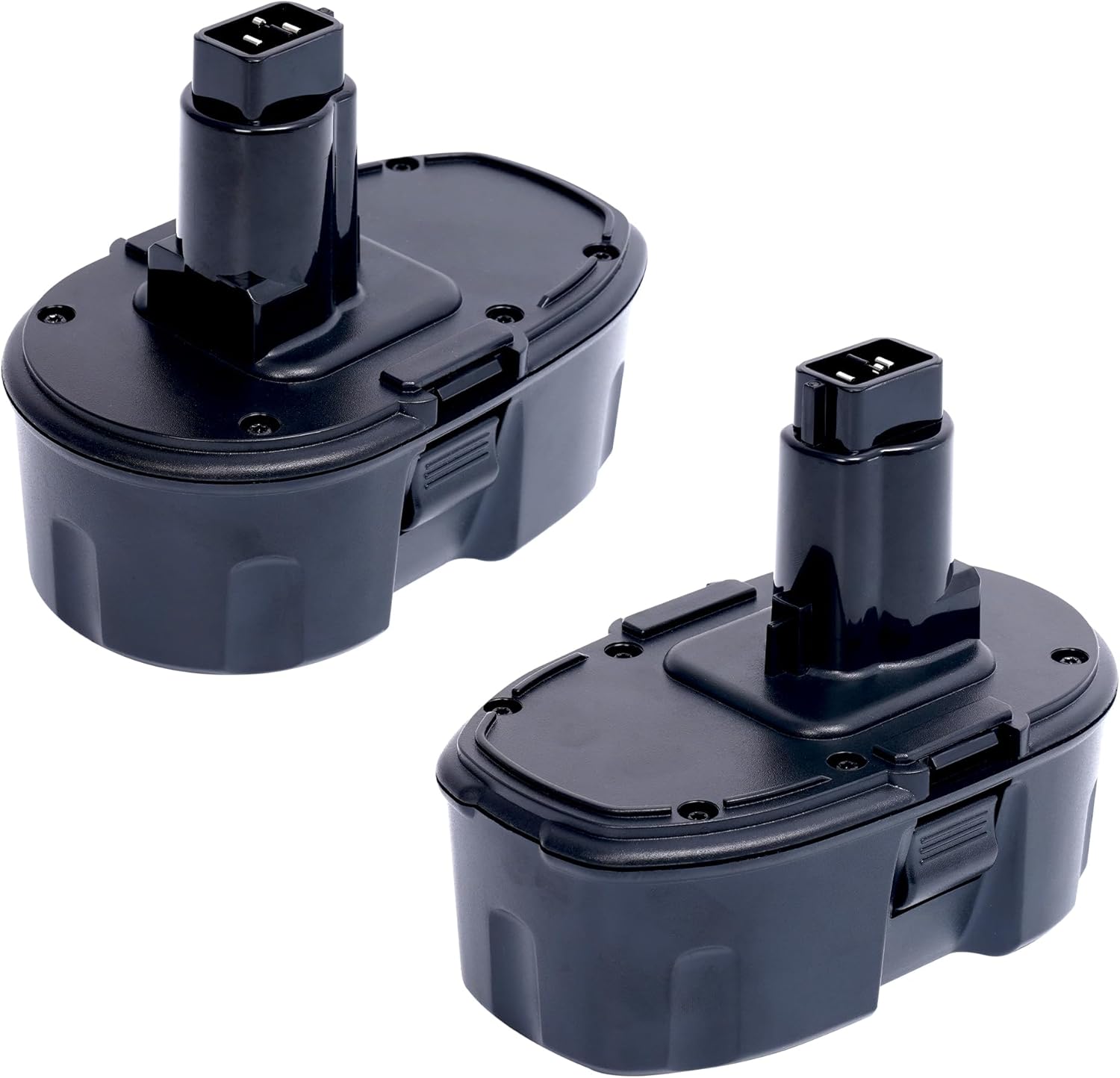 2-Pack 5.0Ah 18V XRP Battery Replacement for Dewalt DC9096 DC9098 DW9095 DW9096 DW9098 DE9039 DE9095 DE9503, High Capacity Ni-MH Power Tool Battery Compatible with 18 Volt Cordless Tools