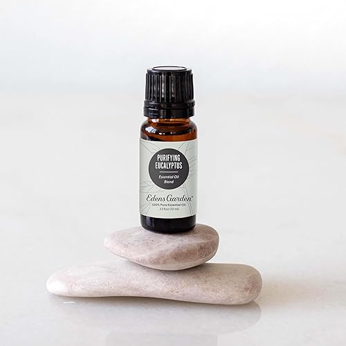 Miniatura 2 de Edens Garden Mezcla de aceites esenciales purificadores de eucalipto, 100% puro y natural Premium Best Recipe Therapeutic Aromatherapy Blends 0.3 fl
