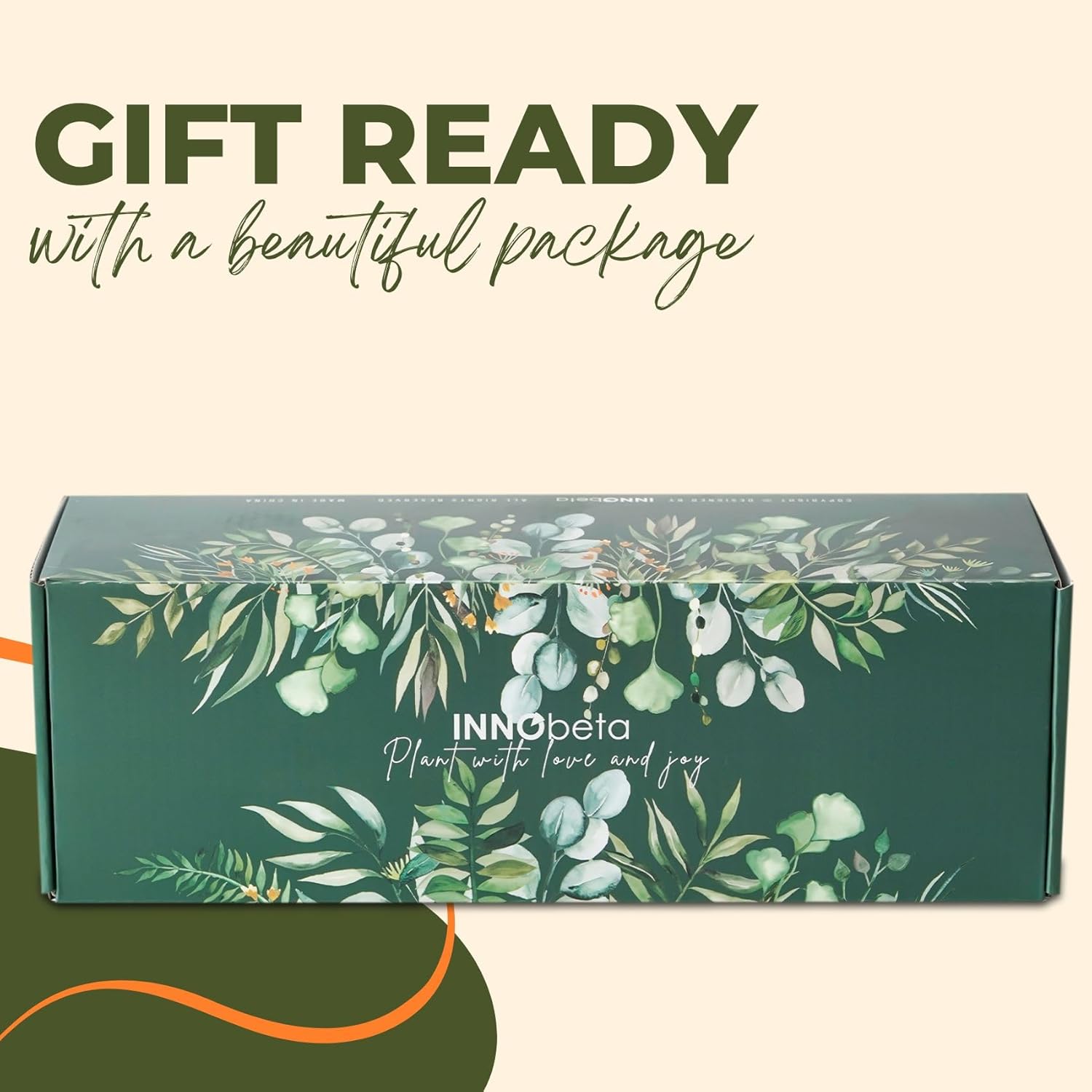 InnoBeta Dachshund Gifts Succulent Plant Pots 3pcs, Gifts for Dachshund Lovers, Planter Pot with Bamboo Tray, Plants NOT Included, Cute Ceramic Pots for Birthday, Christmas