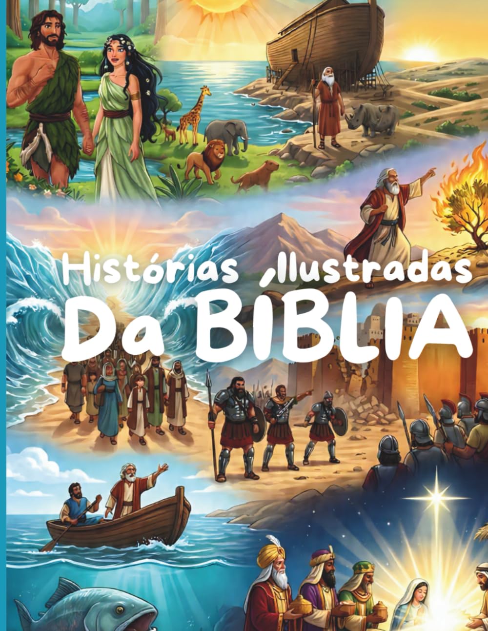 Histórias Ilustradas da Bíblia: Ensine a Bíblia de forma lúdica para seus filhos