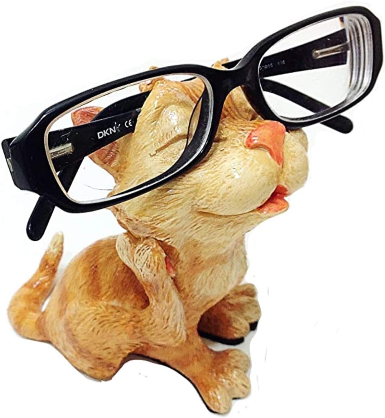 Tabby Kitty Cat Lovers Novelty Eyeglass Holder Stand Gift