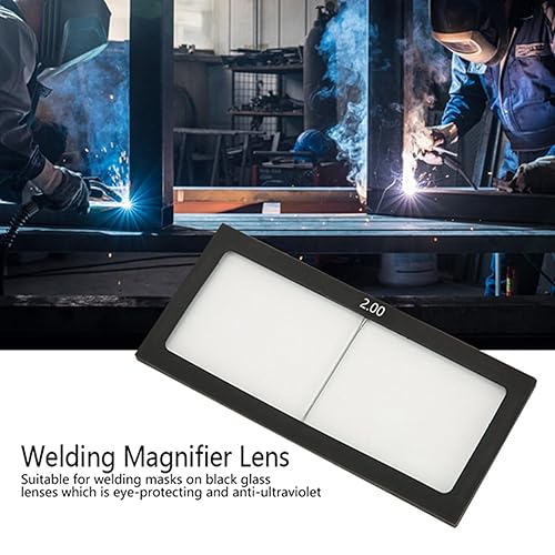 Miniatura 3 de Lente de soldadura con aumento, lente de lupa para casco de soldadura, máscara de soldadura, lente de lupa, protección de ojos, accesorios de