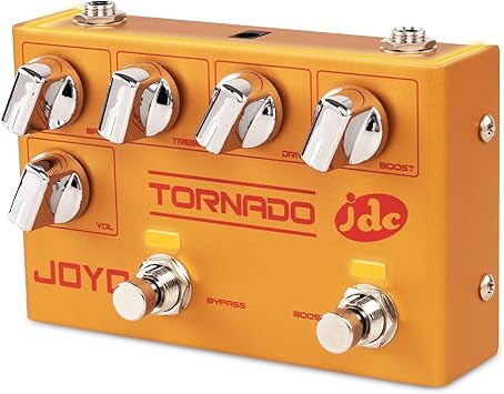 JOYO Overdrive - Pedal de efectos doble canal con pedal independiente para guitarra eléctrica - JDC Signature (R-21)
