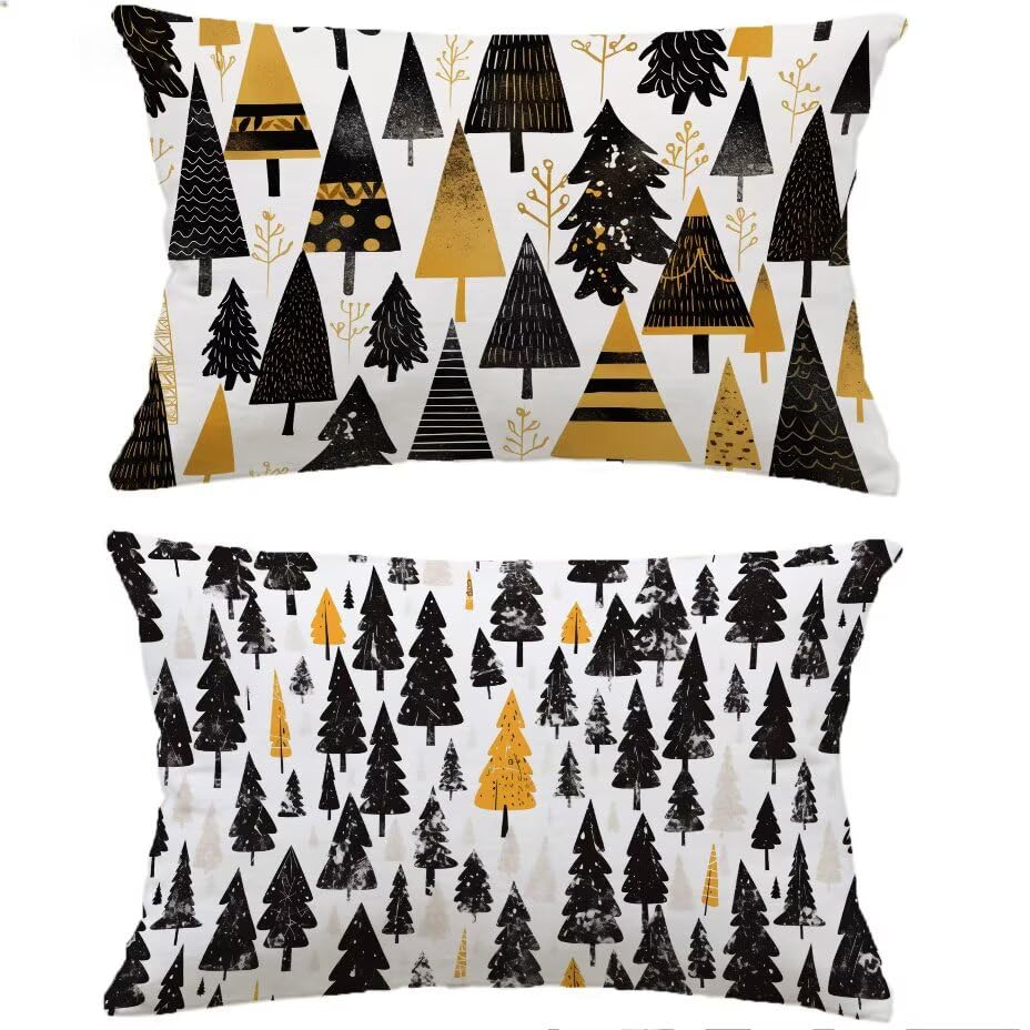 Housse de coussin extérieur 60x90 anti humidité lot de 2 housse de jardin imperméable lin
