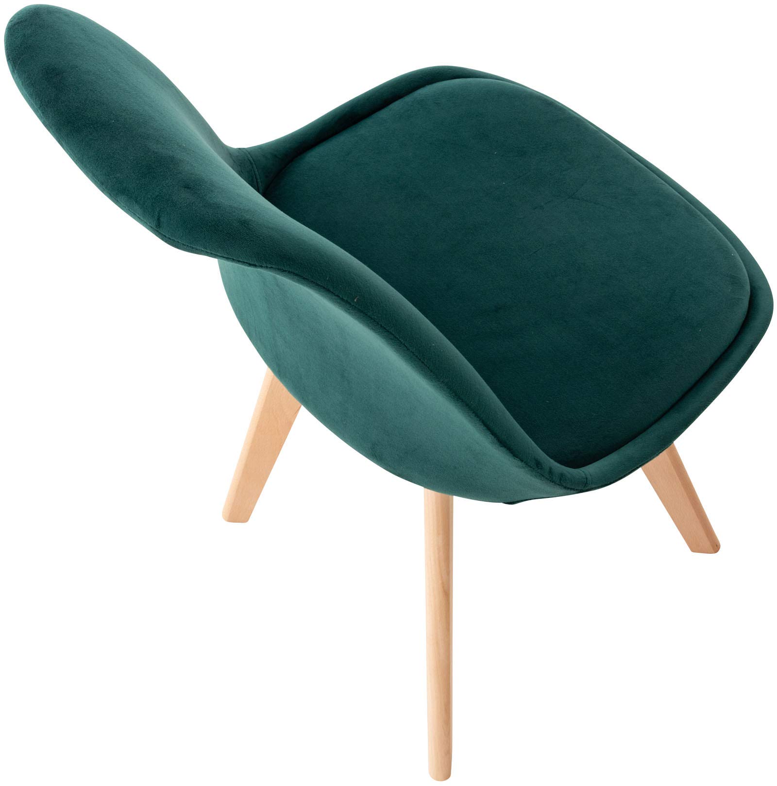 CLP Eetkamerstoel Linares natura Frame - Stof - bruin | Leen Bakker
