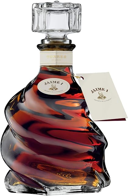 Torres 30 Jaime I Brandy, 70 cl - Award Winning Premium Brandy - Aged In American Oak Barrels - 40% ABV