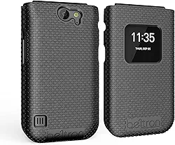 BELTRON Capa para celular Nokia 2720 V flip, capa protetora de encaixe (Verizon 2720V) - preta