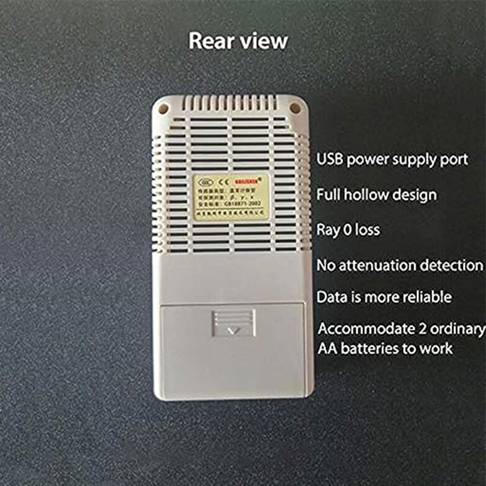 Geiger - Detector de radiación nuclear, dosímetro de radiación