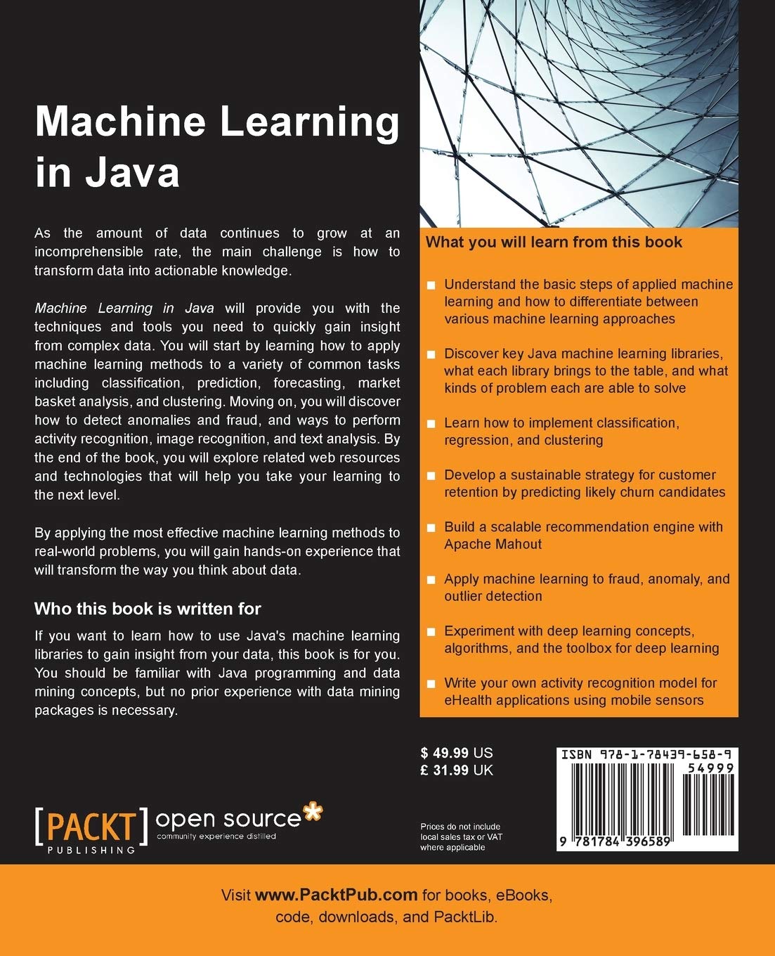 Machine Learning in Java (English Edition)