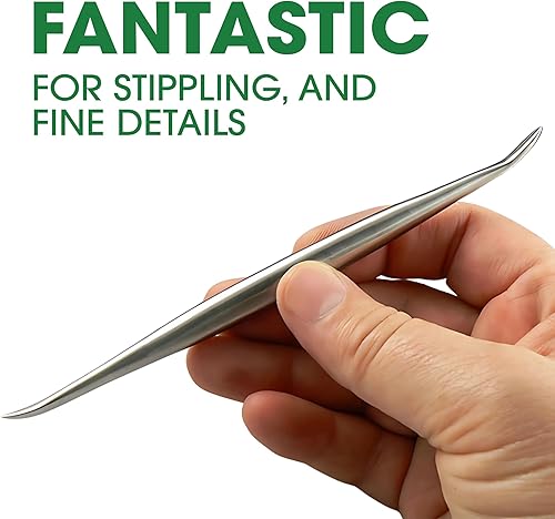 Miniatura 5 de AVES Co Herramientas de acero inoxidable juego de suministros de escultura de arcilla para principiantes y expertos, mejora tu creatividad con