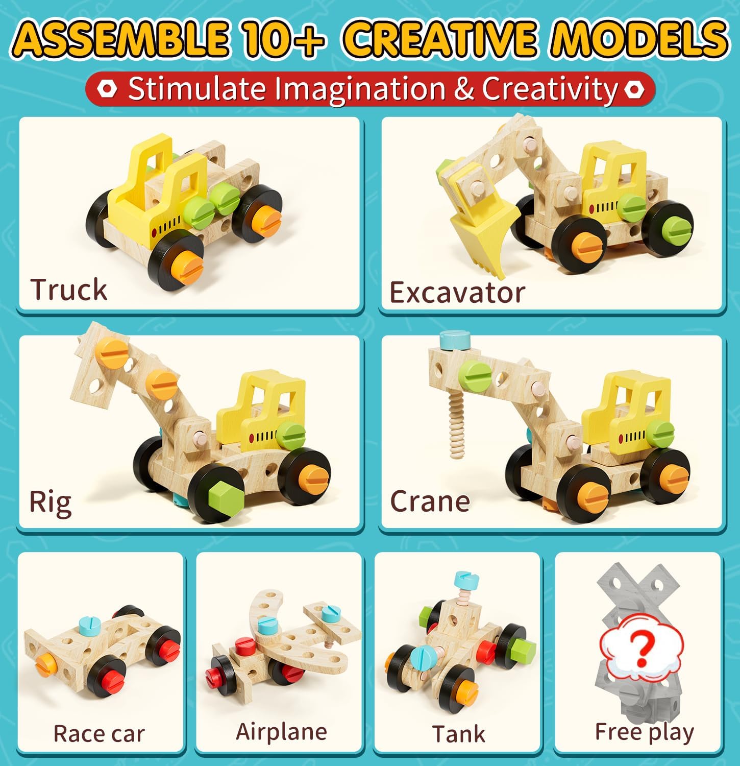 Busy Board con cierre y decoraciones