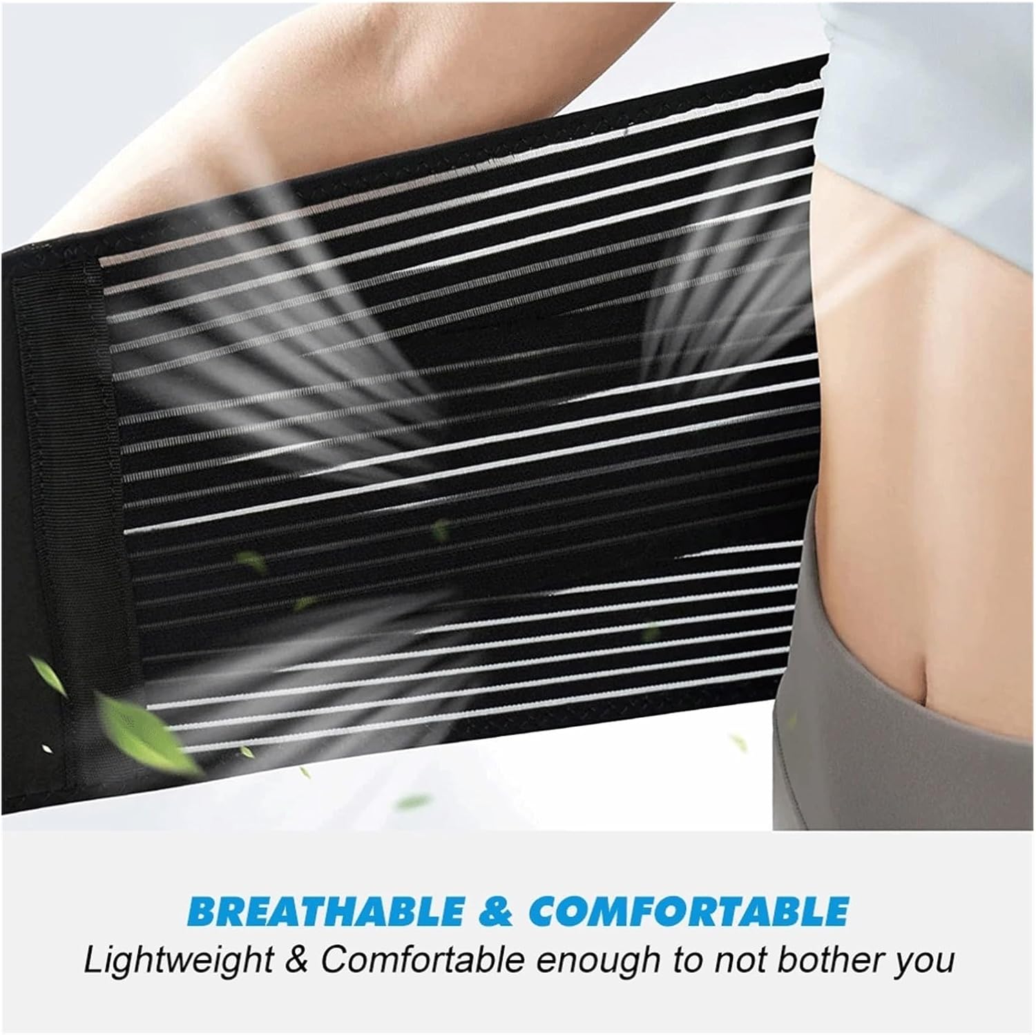 Back Braces for Lower Back Pain Relief with 6 Stays, Breathable Back Support Belt for Men/Women for work lumbar support belt(X-Large)