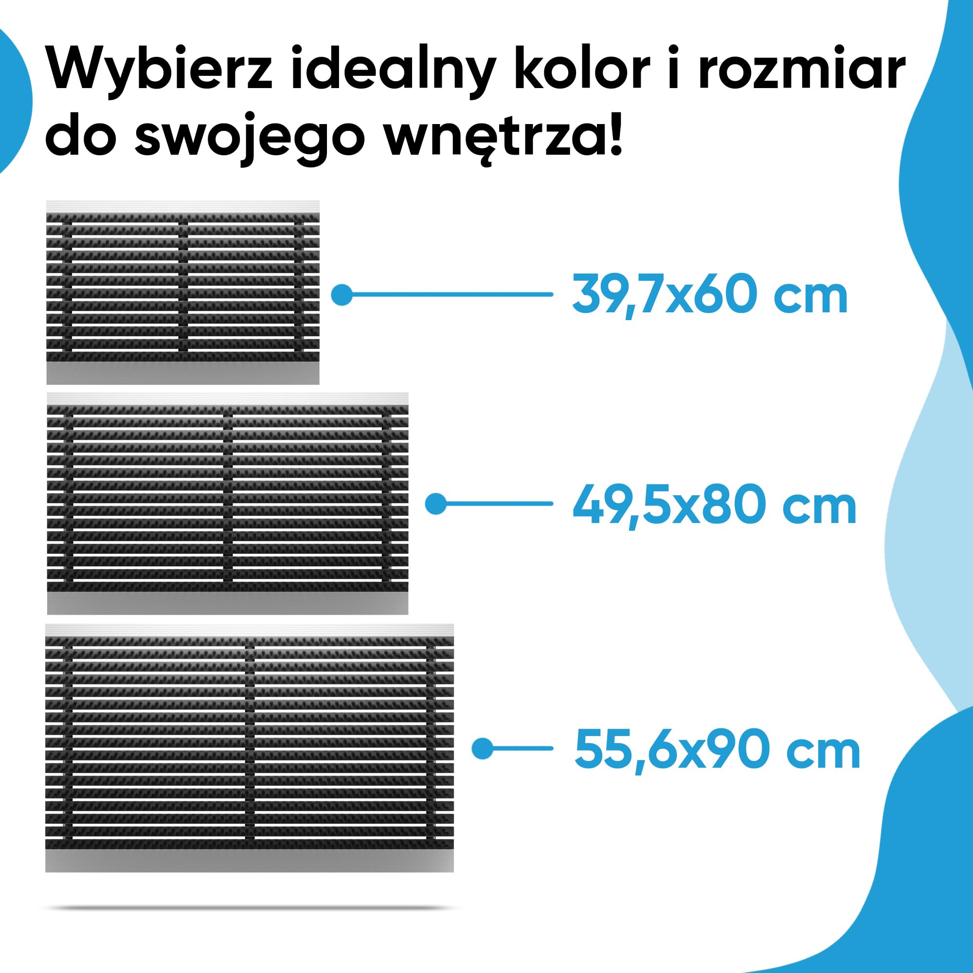 Zewnętrzna aluminiowa wycieraczka ze szczotkami czarna mata wychwytująca brud 40x60 cm wycieraczka zewnętrzna aluminiowa wycieraczka zewnętrzna skrobaczka do butów przed wejściem mata ze szczotkami