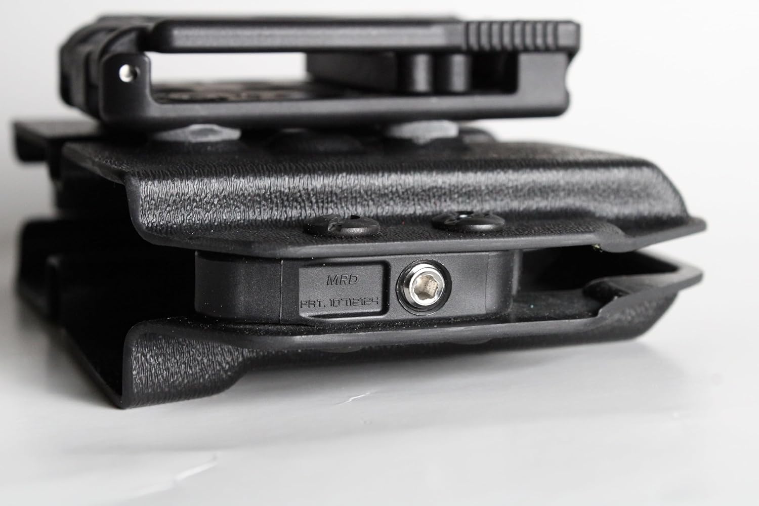 Double O | MP5 Double Magazine Carrier | Black Kydex Holster with Belt Attachment