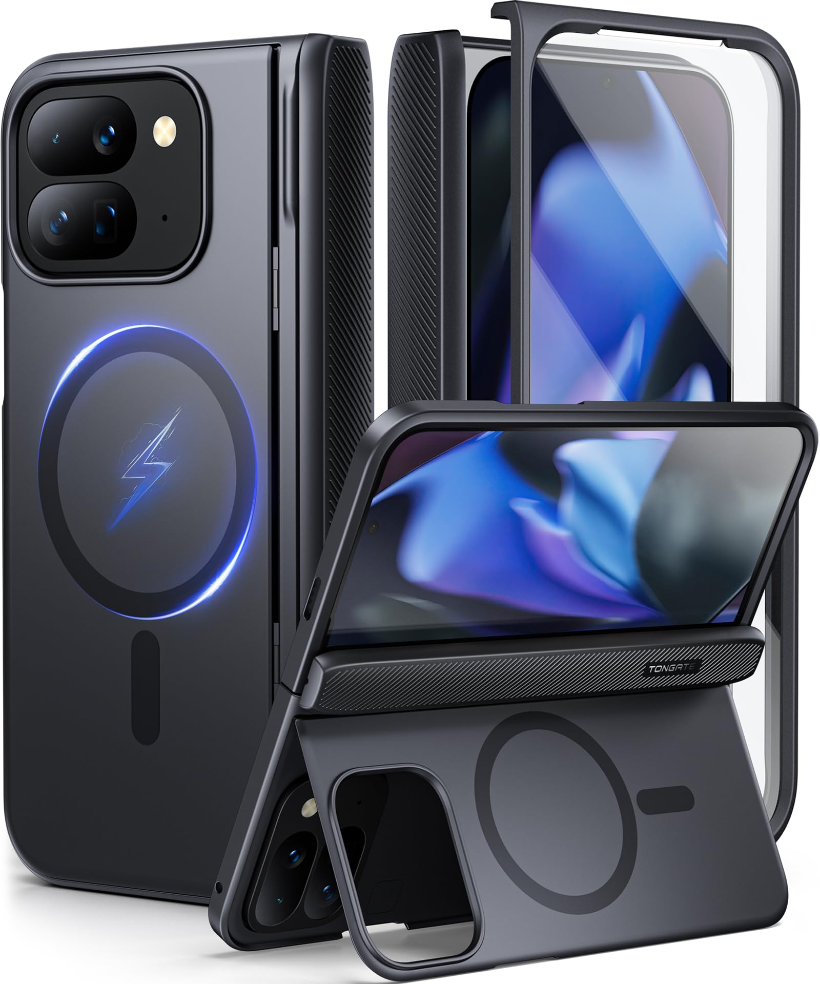 Amazon.com: TONGATE Magnetic for Pixel 9 Pro Fold Case with