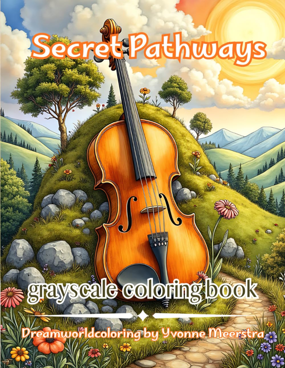 secret pathways: A Dreamlike Coloring Journey Through Hidden Worlds