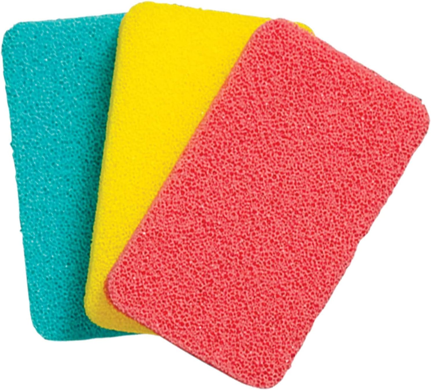 3 Pcs Silicone Dish Sponge for Kitchen, Cleaning Sponge Soft Dish Scrubber for Dishes Fruit Vegetable