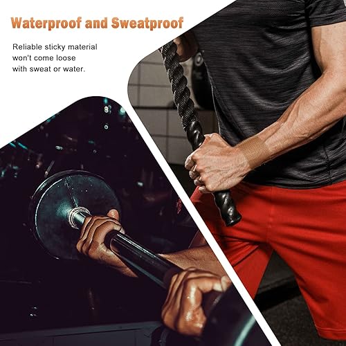 Miniatura 5 de OK TAPE Vendajes cohesivos autoadherentes  12 paquetes, 2 pulgadas x 5 yardas, vendaje autoadhesivo no tejido para pulgar, dedo, muñeca, tobillo,