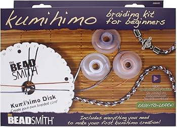 Amazon.com: The Beadsmith Kumihimo Starter Kit – Includes Disk Amazon.com: The Beadsmith Kumihimo Starter Kit – Includes Disk