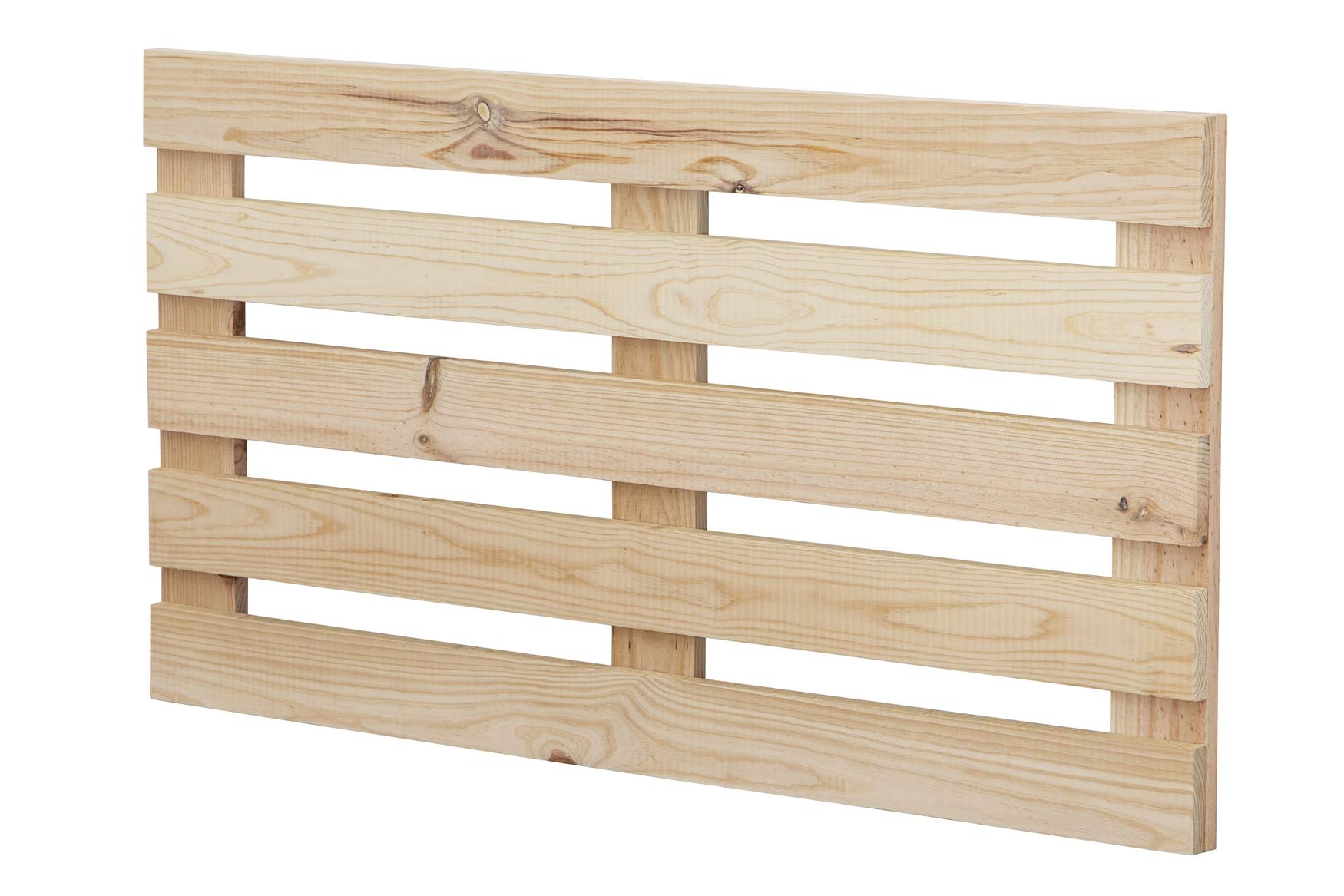 Tête De Lit En Bois Massif 145x60 Cm - Style Rustique | Pour Lits 80 à 150 Cm | Finition Écru