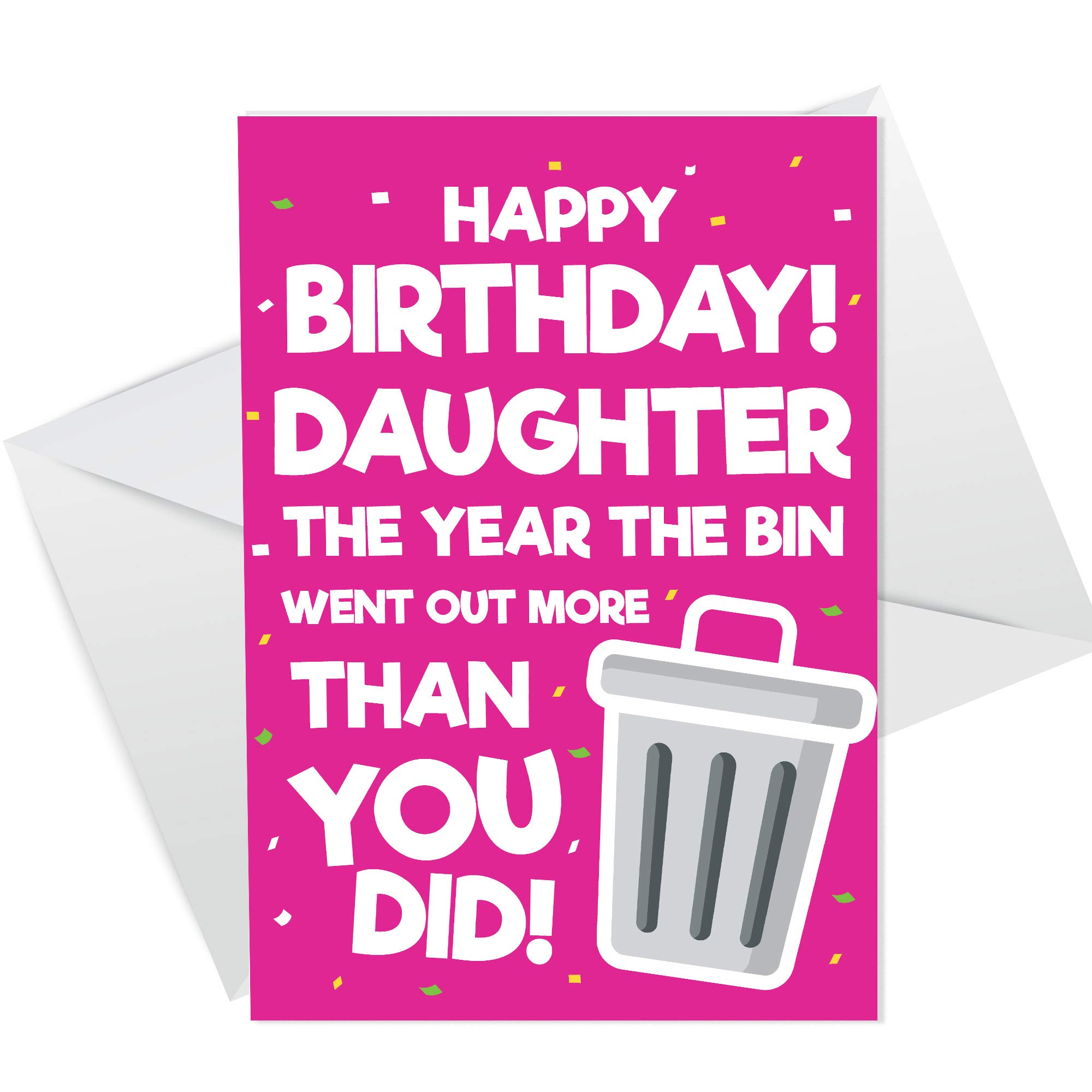 Funny Birthday Card For Daughter Lockdown Design Novelty Birthday Card For Her