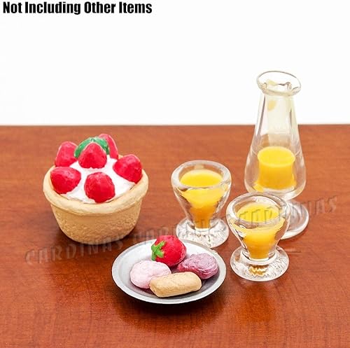 Miniatura 4 de Odoria Accesorios de decoración de casa de muñecas de jugo en miniatura 112