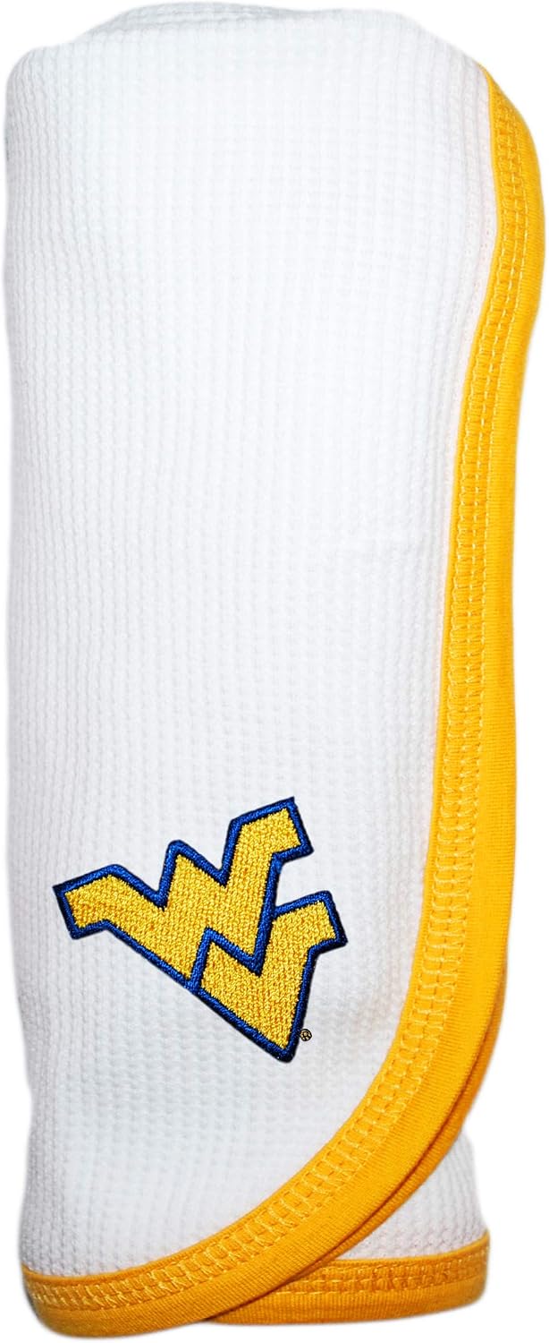 Creative Knitwear West Virginia University Mountaineers Thermal Swaddling Blanket