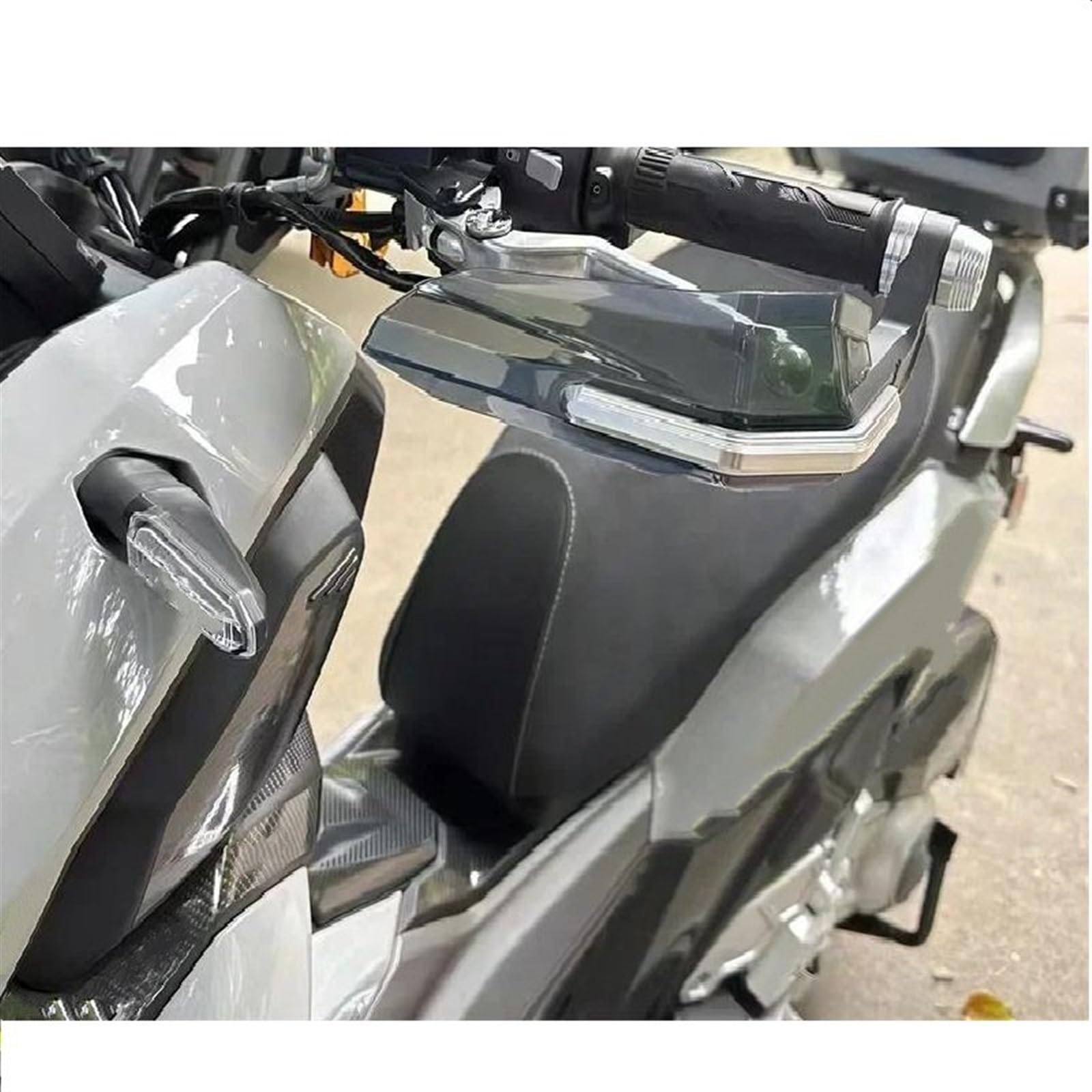 Protège-mains Guidon Pour Suzuki V-Strom DL1000 (2004-2023) - Coupe-vent, Protection Pluie Et Soleil, Noir