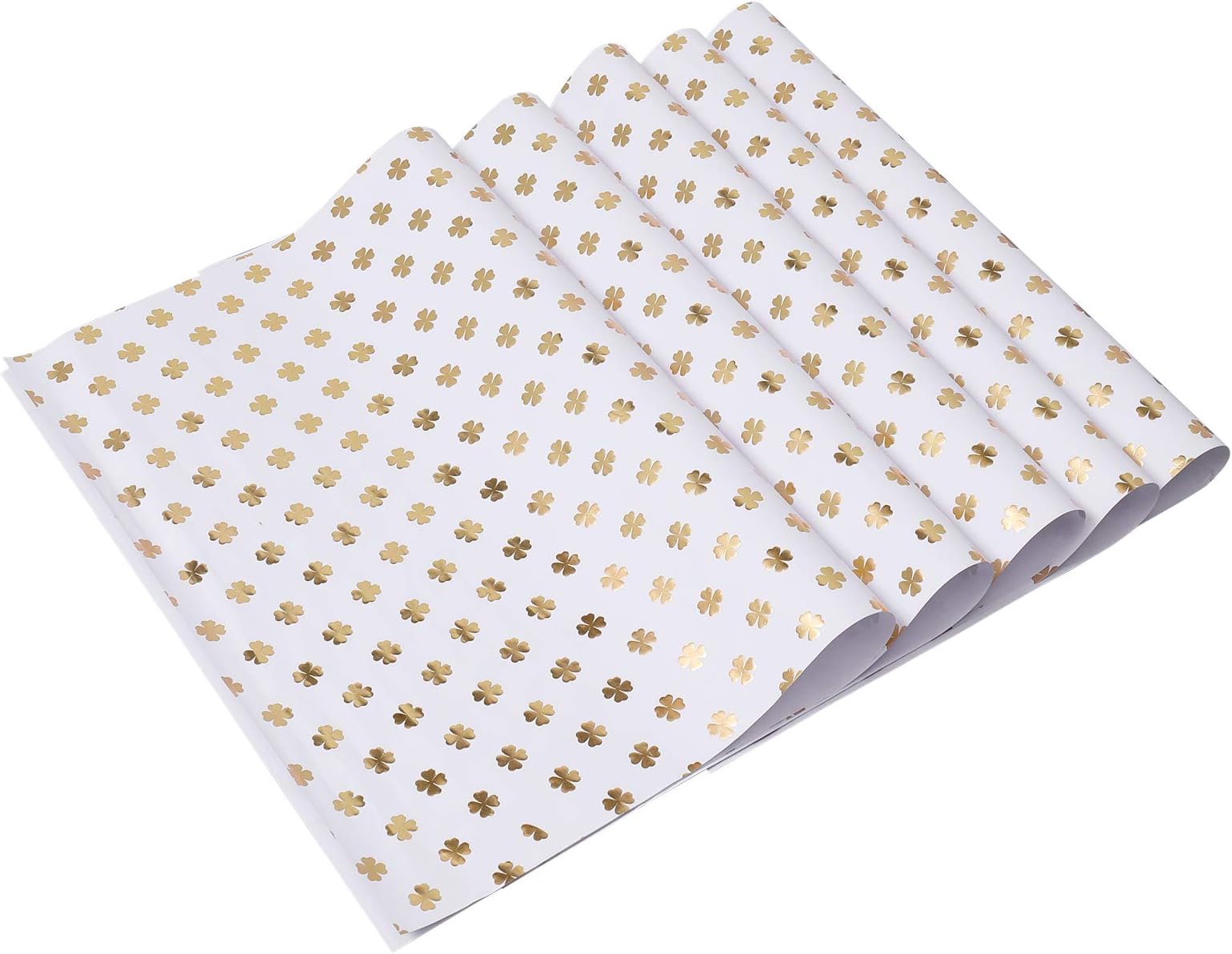 5 Sheets of Creative Gift Wrapping Paper DIY Packaging Paper Present Wrapper