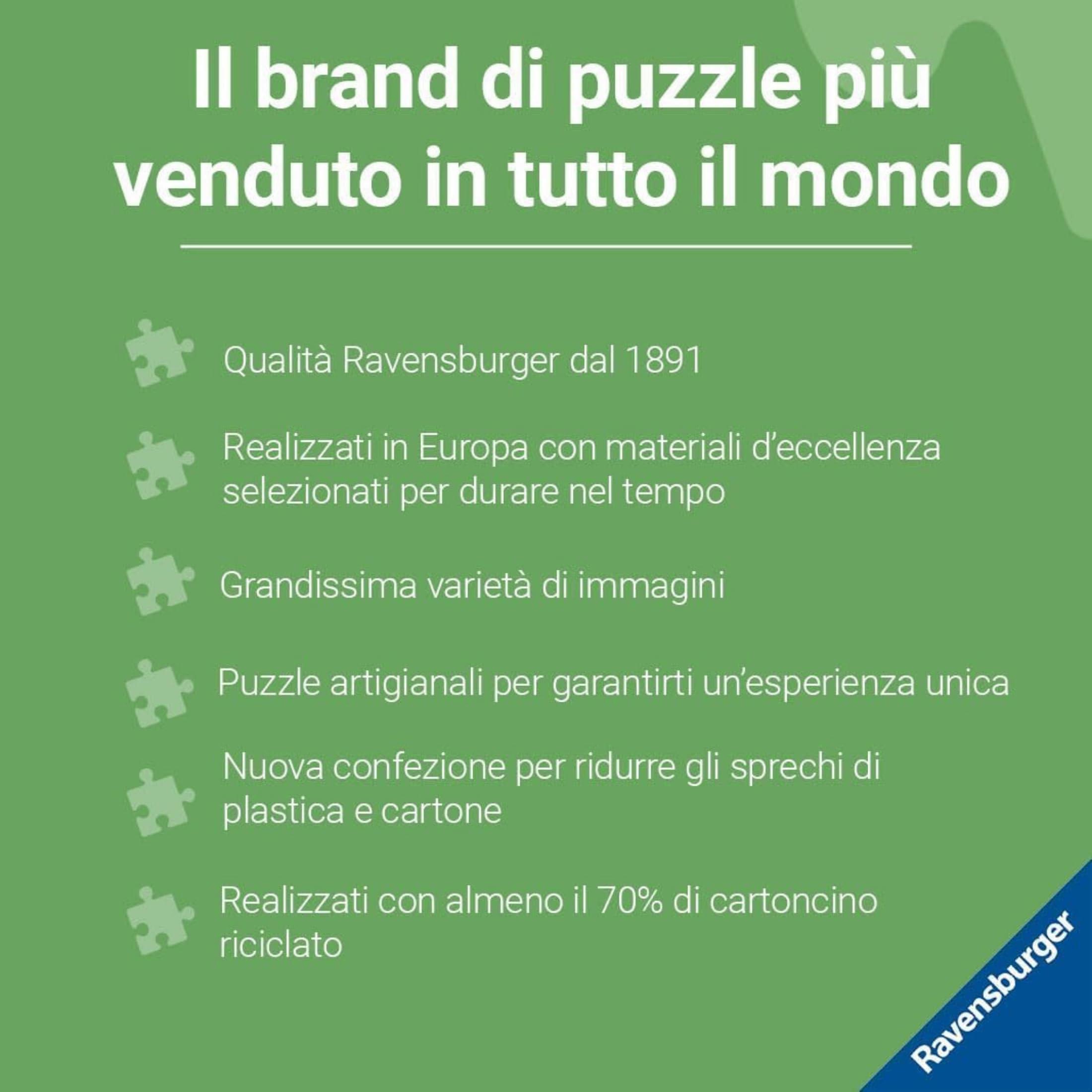 Ravensburger Puzzle 4000 Pezzi Un sogno chiamato Malve – Puzzle Adulti +14 anni, 138 x 92 cm, Puzzle per Adulti per Esperti, Collezione 4000 Pezzi, Idee Regalo
