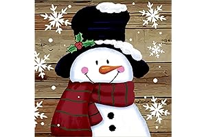 RUIHA Christmas Diamond Painting: A Shimmering Snowman Masterpiece