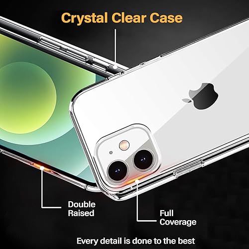 Miniatura 2 de Tienda Basics Funda protectora a prueba de golpes para iPhone 12 mini, transparente