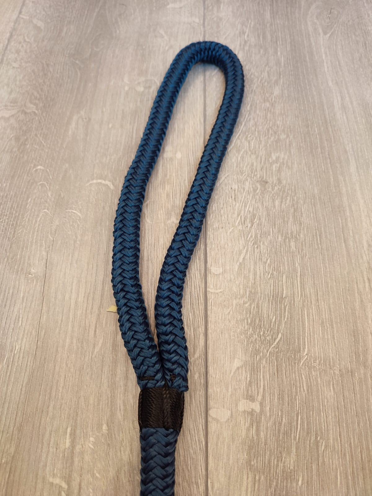 Líneas de amarre trenzadas de poliéster preempalmado de 16 mm, cuerdas de amarre azul 1 x 10 metros (azul)