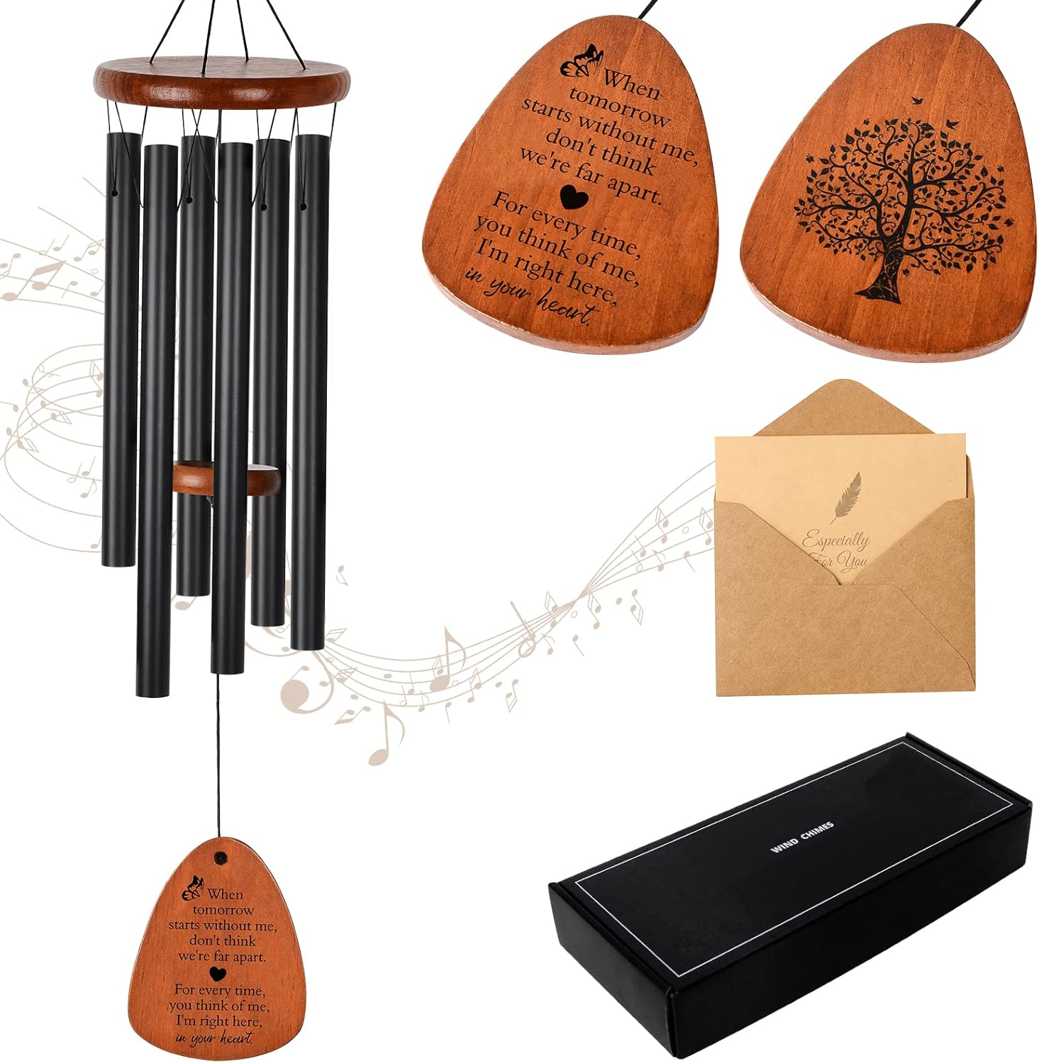 Wind Chimes Sympathy Wind Chimes, Memorial Wind Chimes for